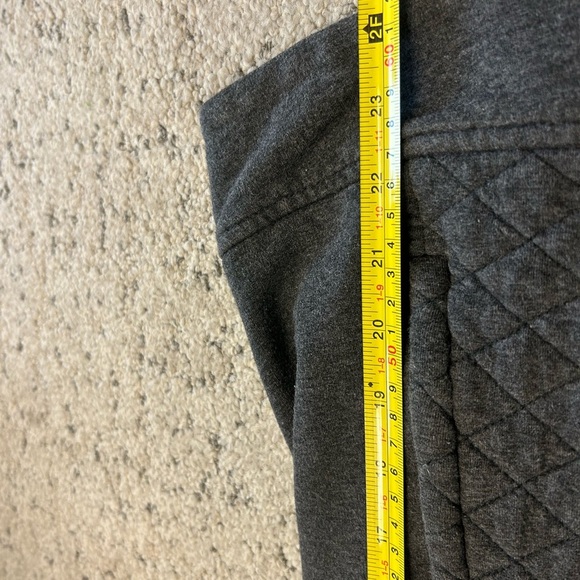 Noel Asmar M Gray Quilted Utility Jacket with elbow patches GUC - Picture 14 of 16